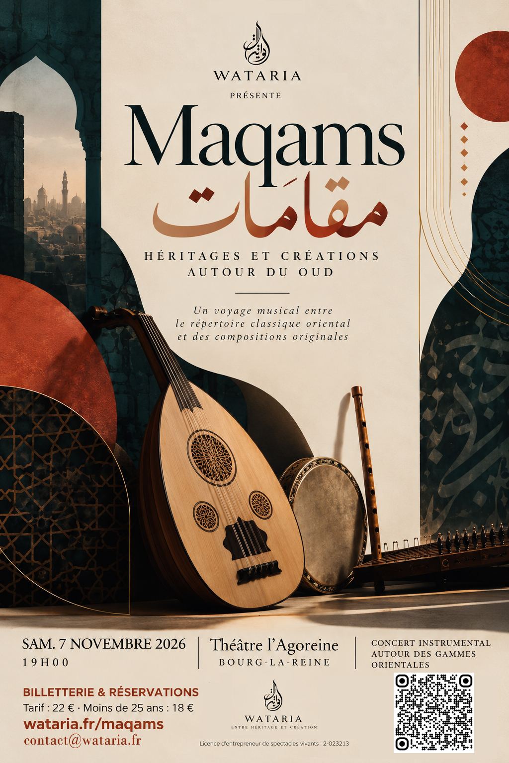 Affiche du concert Maqams